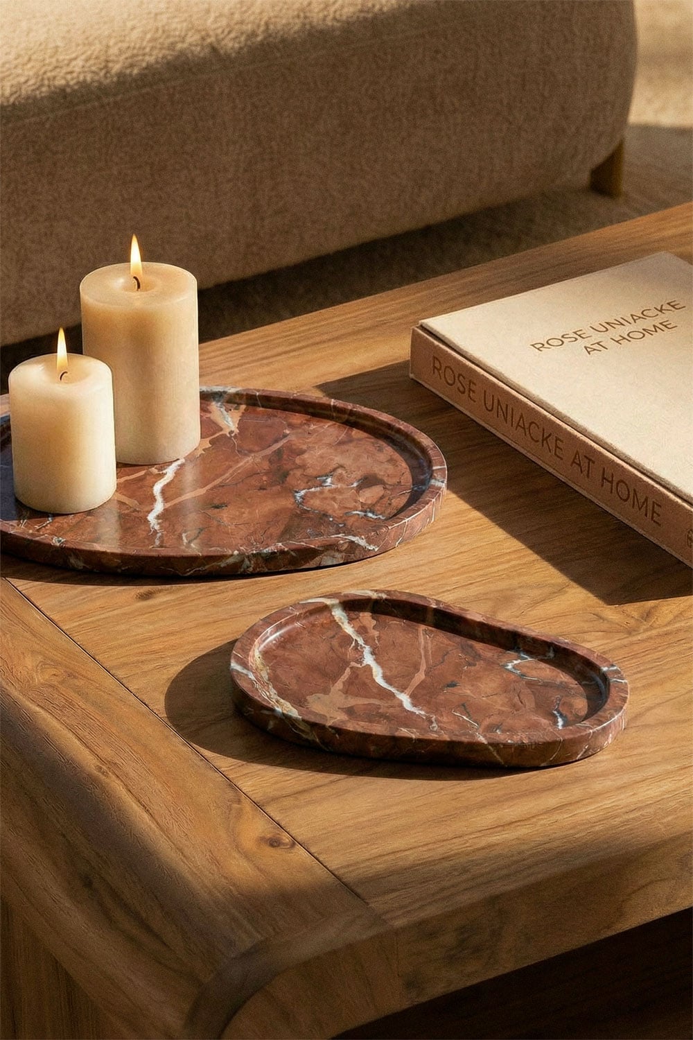 Orivando marble decorative tray, gallery image 1