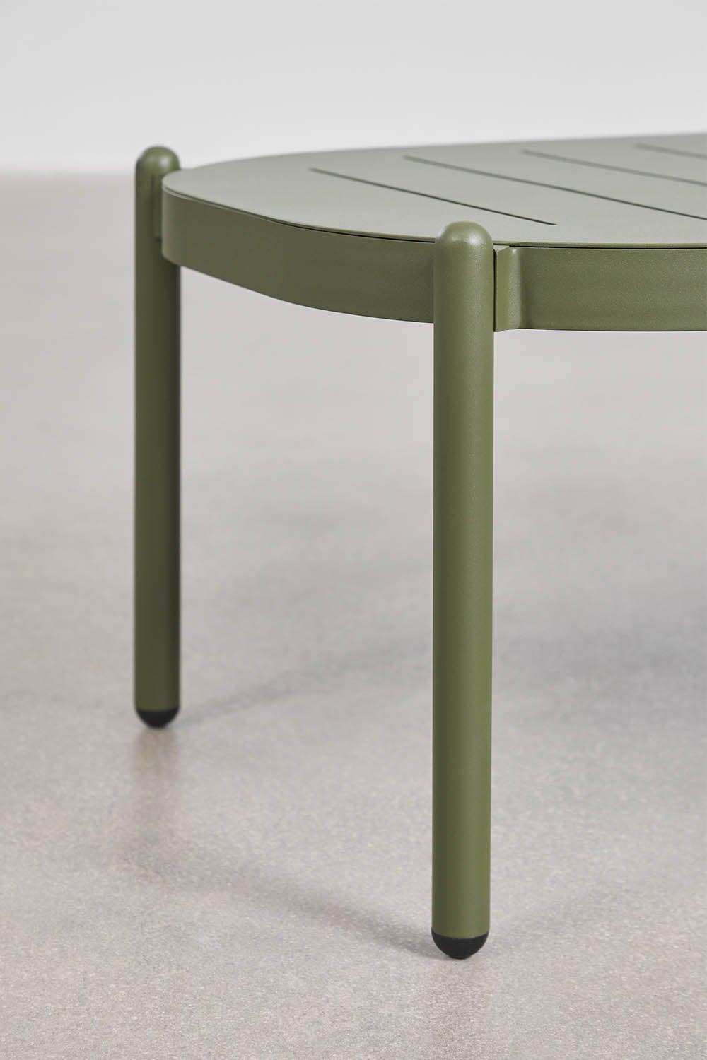 Rectangular 95x55 cm garden coffee table in Duroli aluminum, gallery image 5