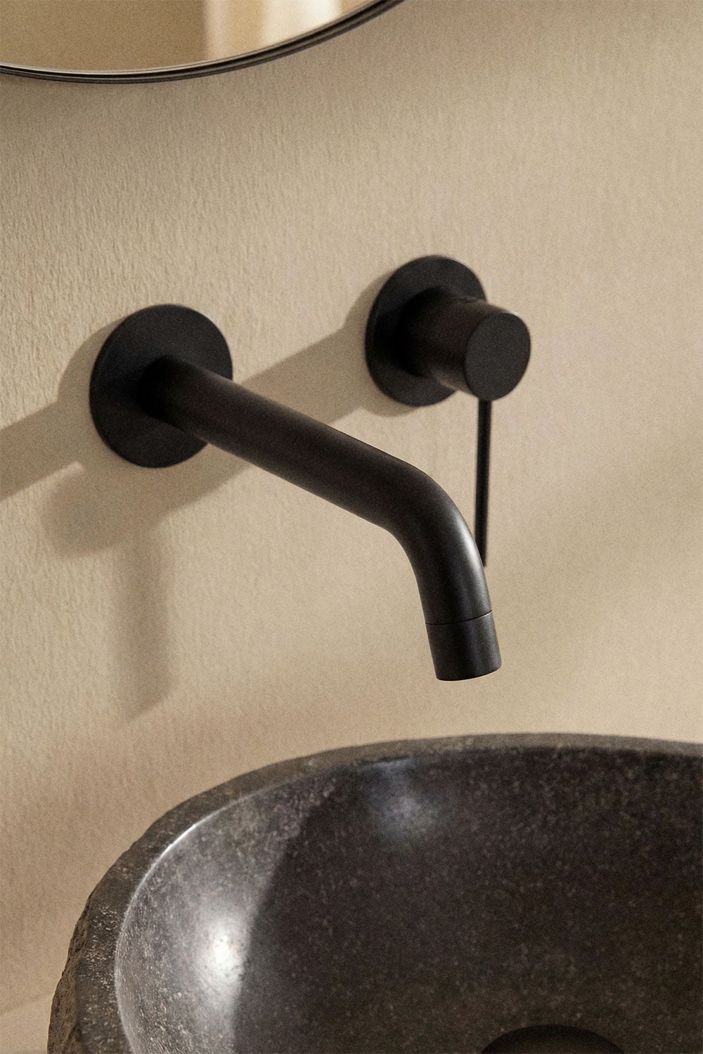 Orveta brass built-in basin tap, gallery image 2