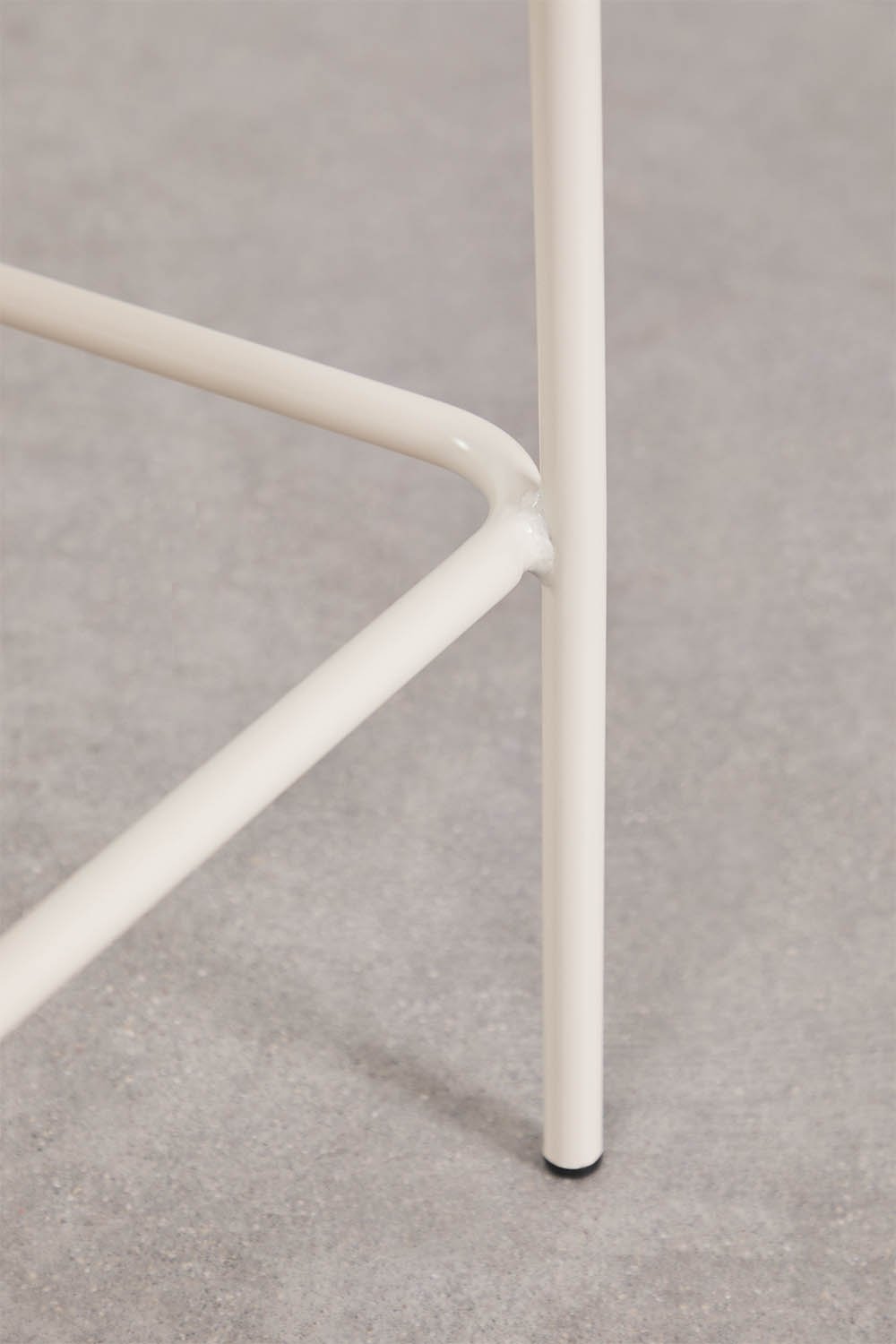 Pack of 2 stackable high garden stools in synthetic rattan Reiven, gallery image 7