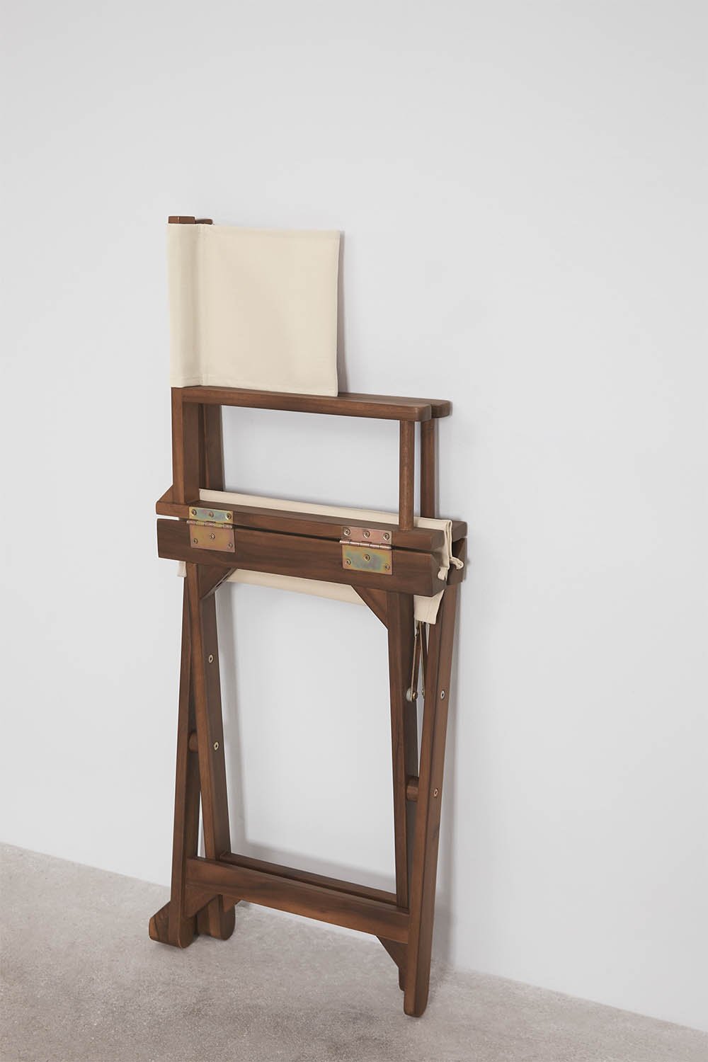 Ridley Acacia Wood Garden Folding Director Chairs Pack of 4, gallery image 8