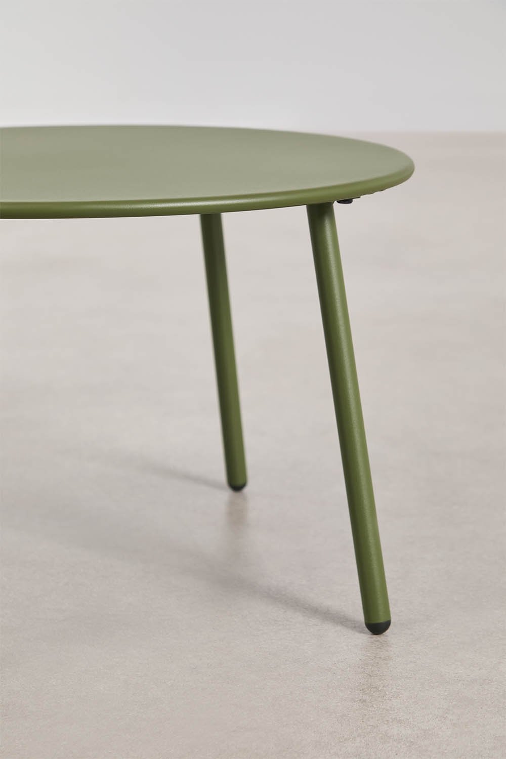 Round Ø50 cm Kuorin steel garden side table, gallery image 2