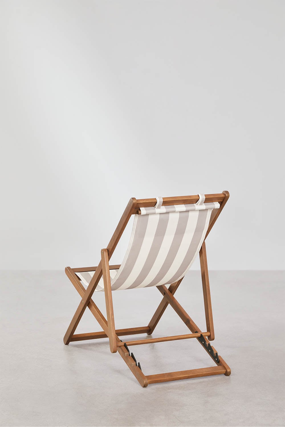 Pack of 2 folding wooden hammocks with Kardis cushion, gallery image 3