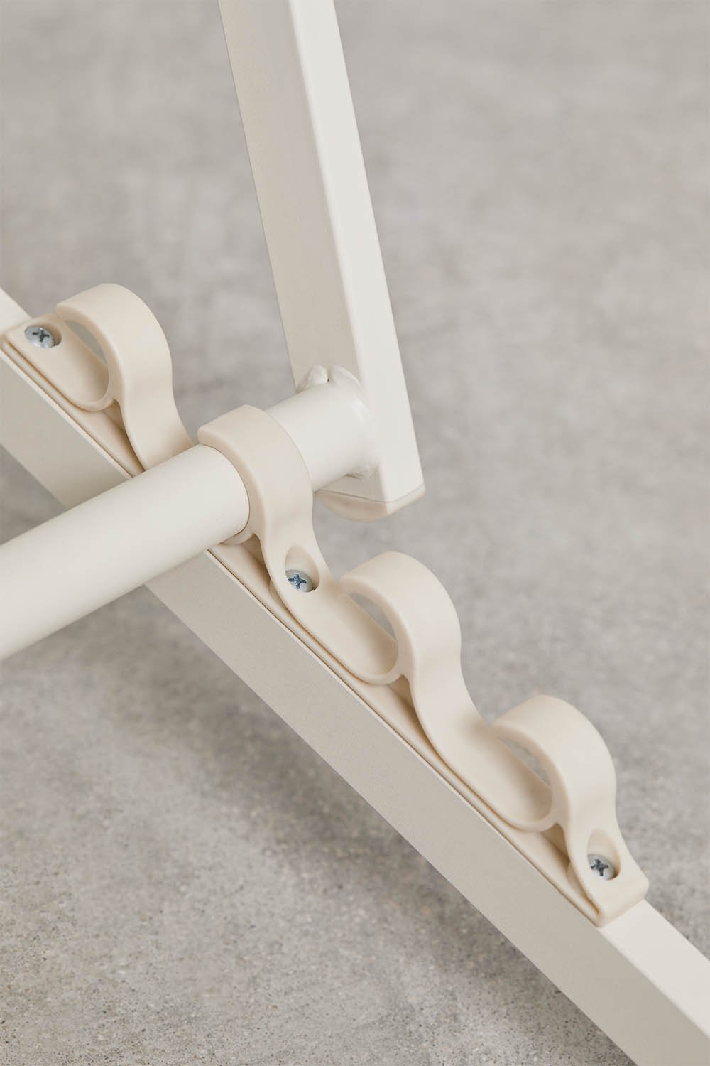 Folding hammock with cushion in steel Jensy, gallery image 6