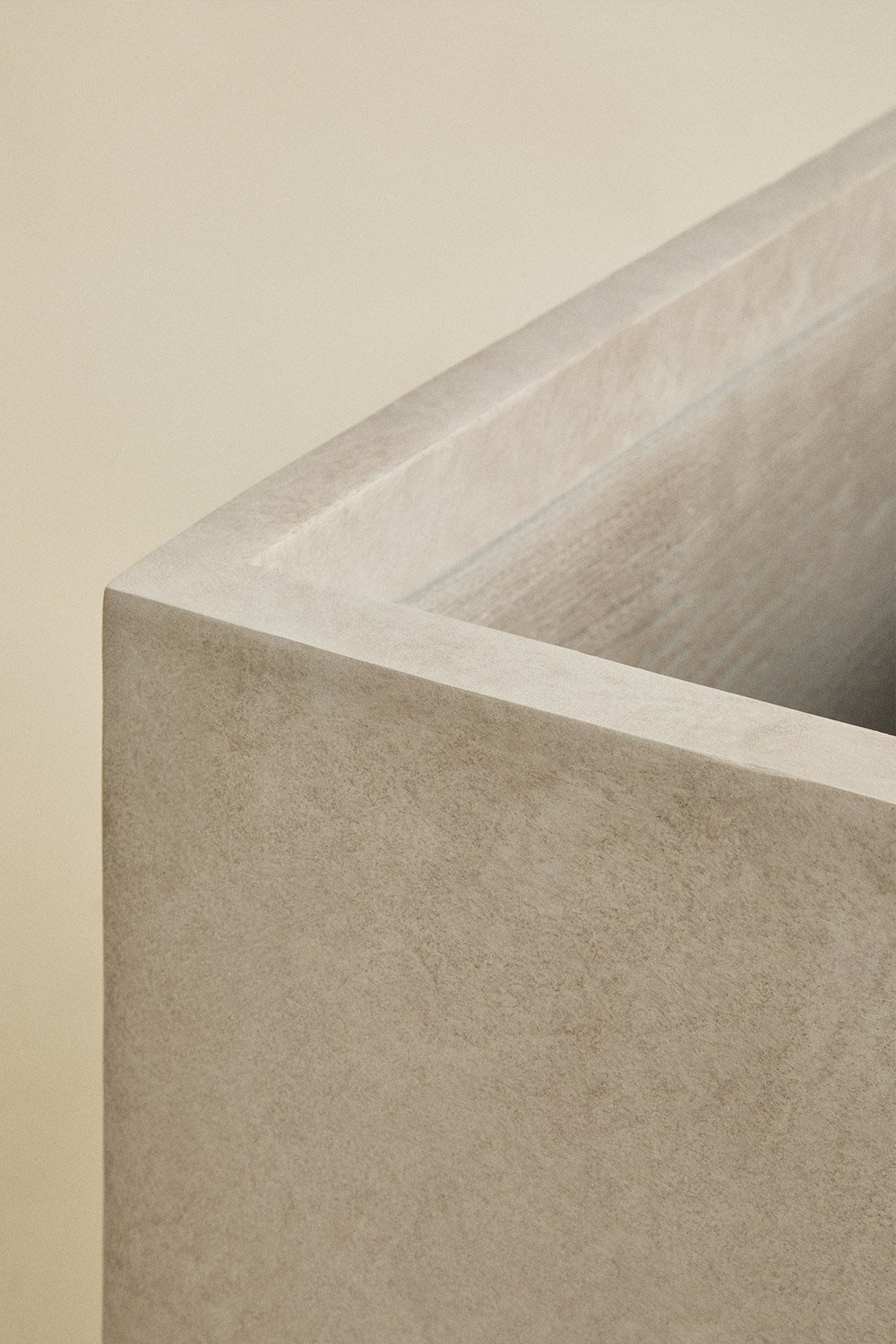 Rectangular outdoor cement planter Neyrua, gallery image 3