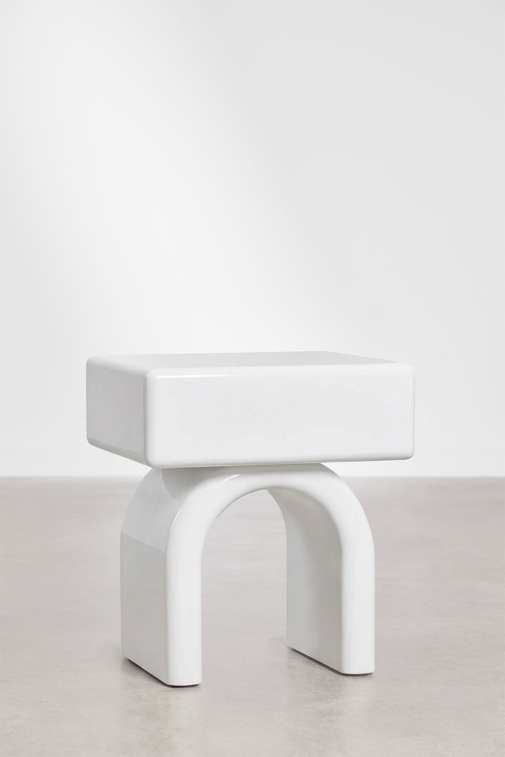 Rectangular bedside table 50x40 cm in Volire MDF, gallery image 3