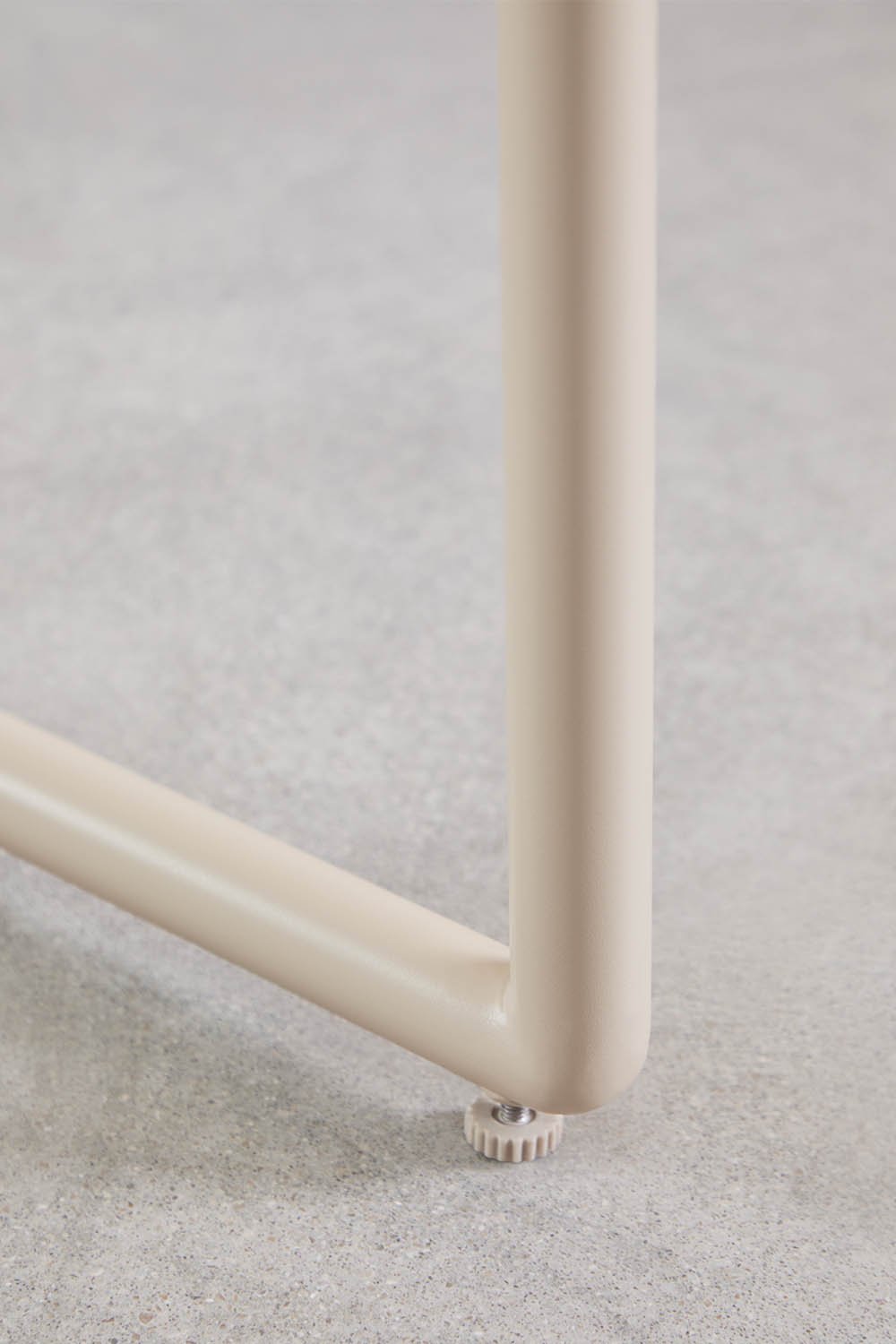 Rectangular garden table 185x85 cm in Melida steel, gallery image 5