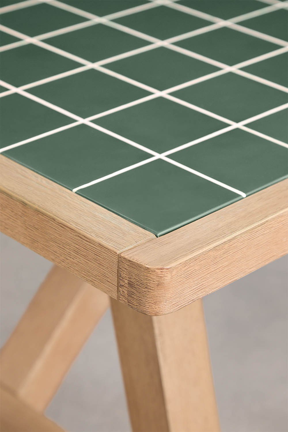 Rectangular dining table 200-260-320x100 cm extendable in acacia wood Dubai, gallery image 5