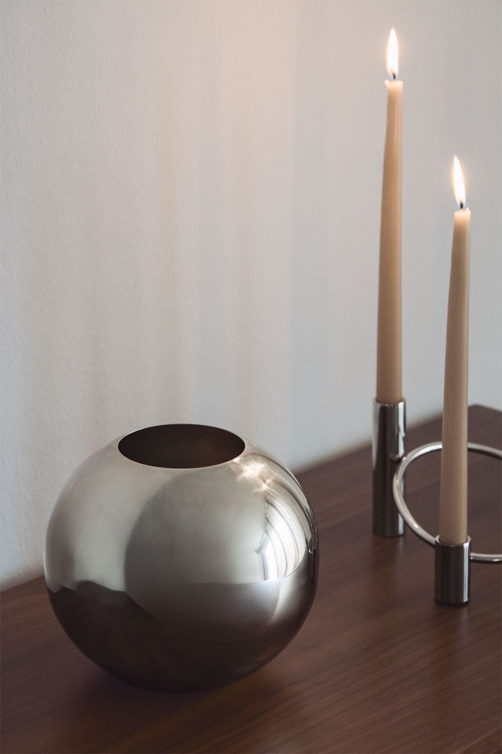 Brania steel vase, gallery image 1