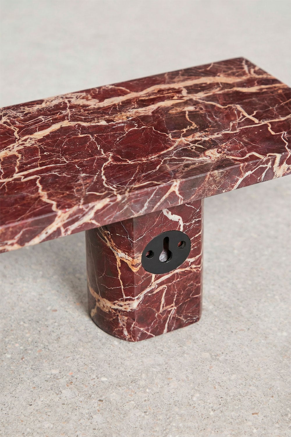 Pack of 2 wall shelves 60x15 in Uganda marble, gallery image 8