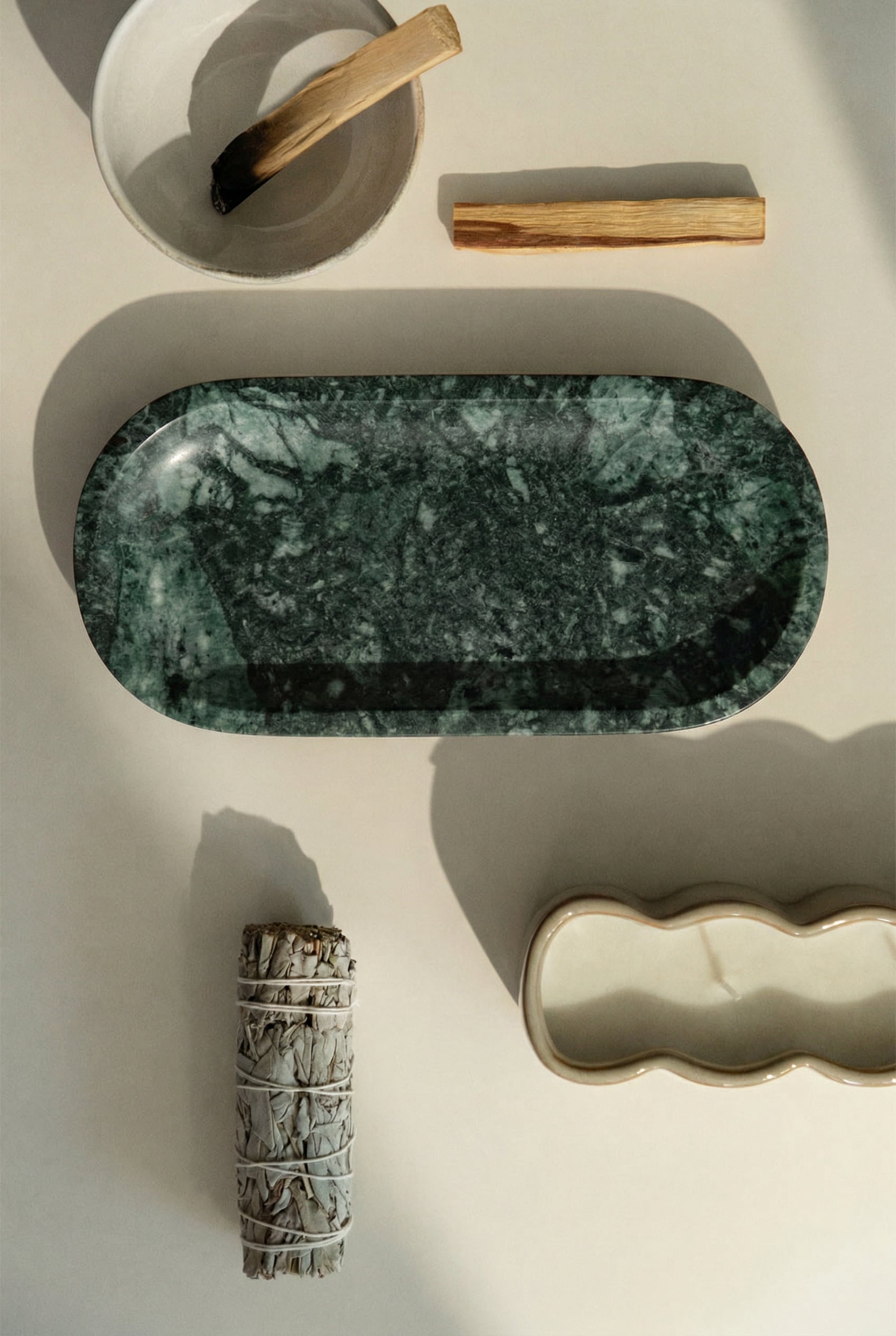 Ceranova natural stone decorative tray, gallery image 1