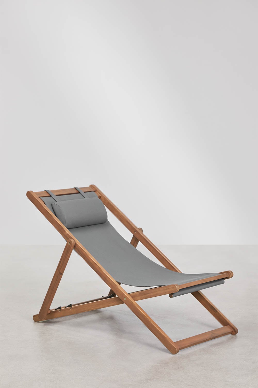 Folding wooden hammock with Kardis cushion, gallery image 1