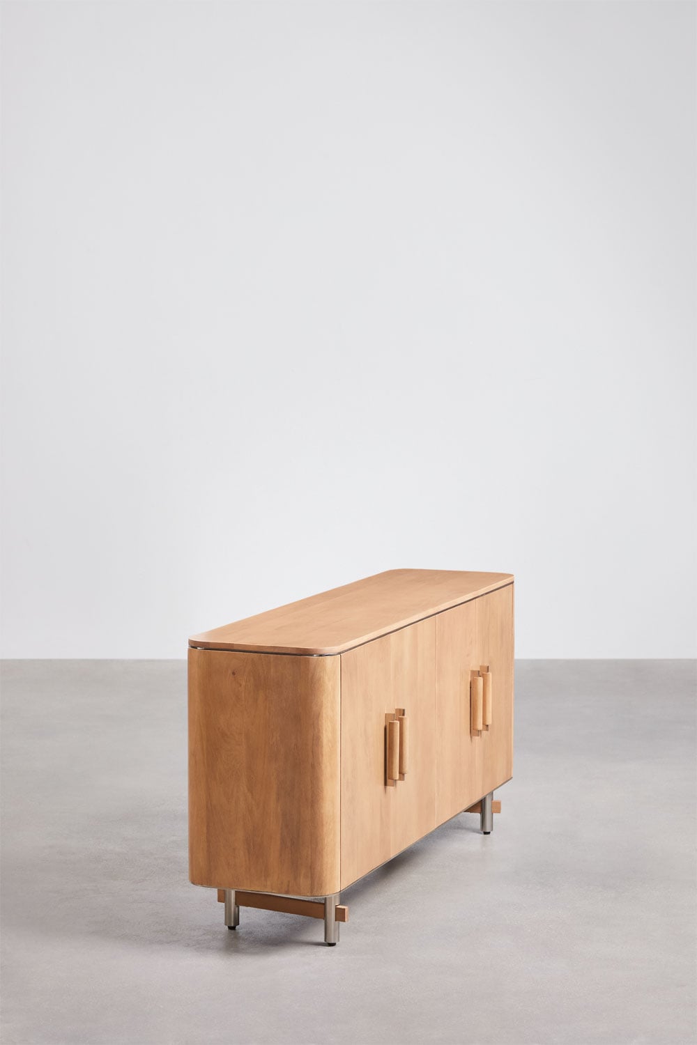 Osaka sideboard in mango wood and steel, gallery image 4