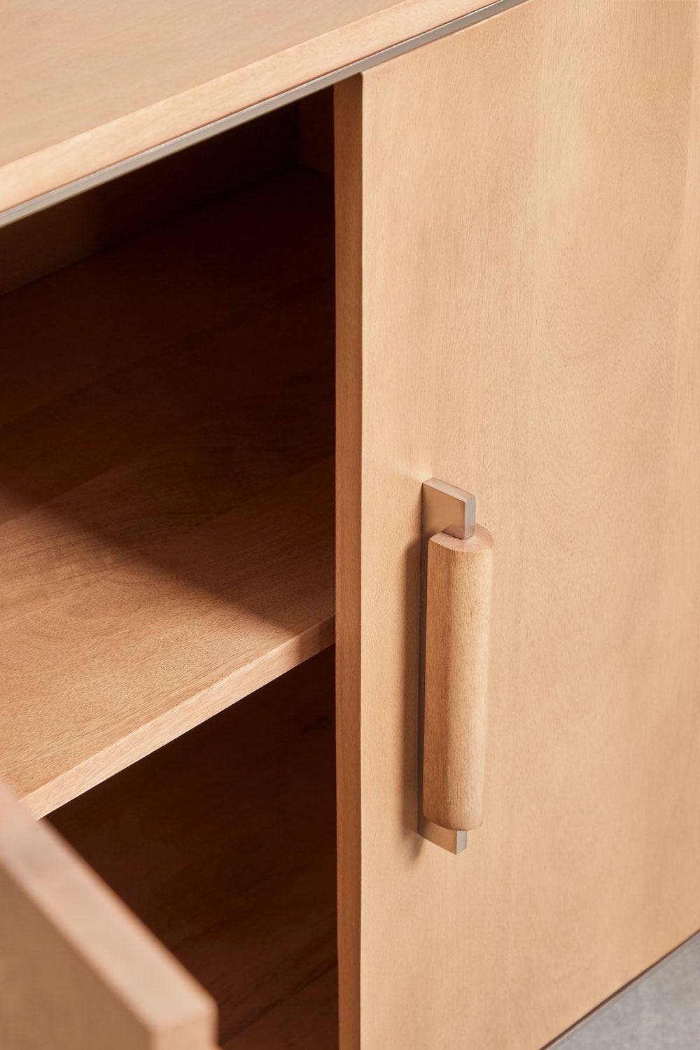 Osaka sideboard in mango wood and steel, gallery image 7