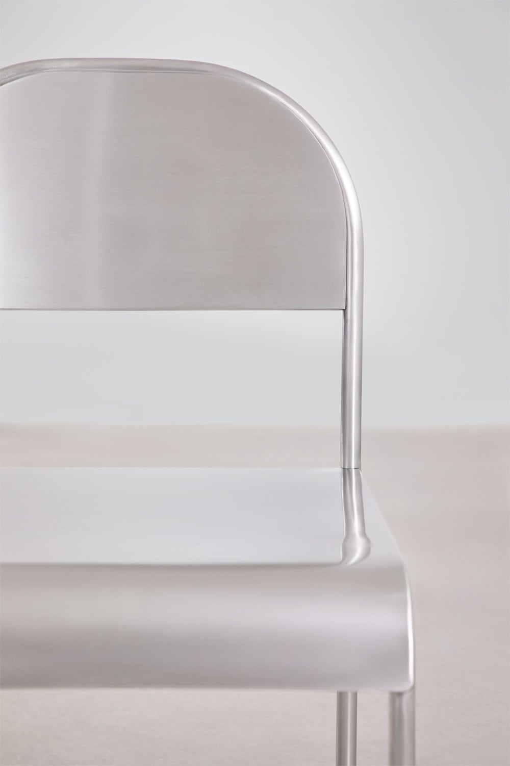 Narnial stainless steel dining chair, gallery image 4