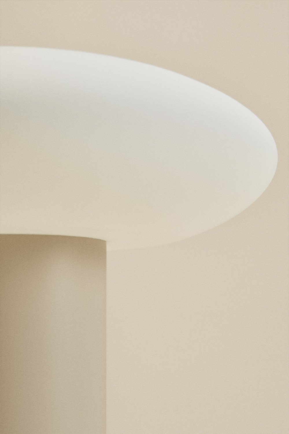 Wireless LED outdoor table lamp in iron Zosima, gallery image 5