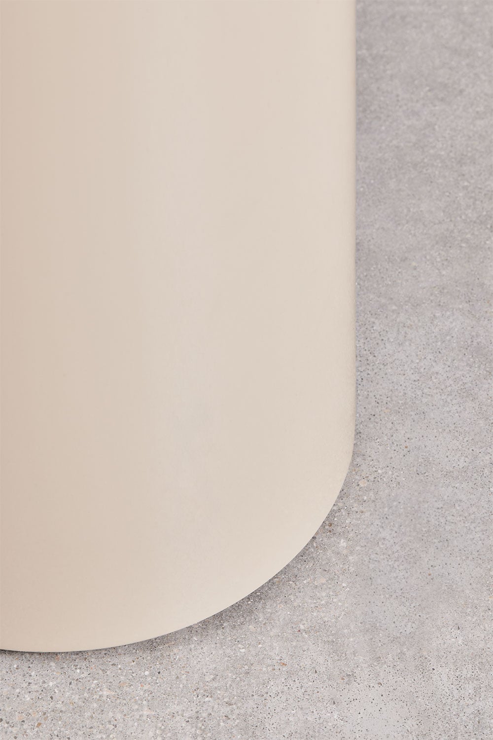 Pack of 2 round bedside tables in Cirela MDF, gallery image 3