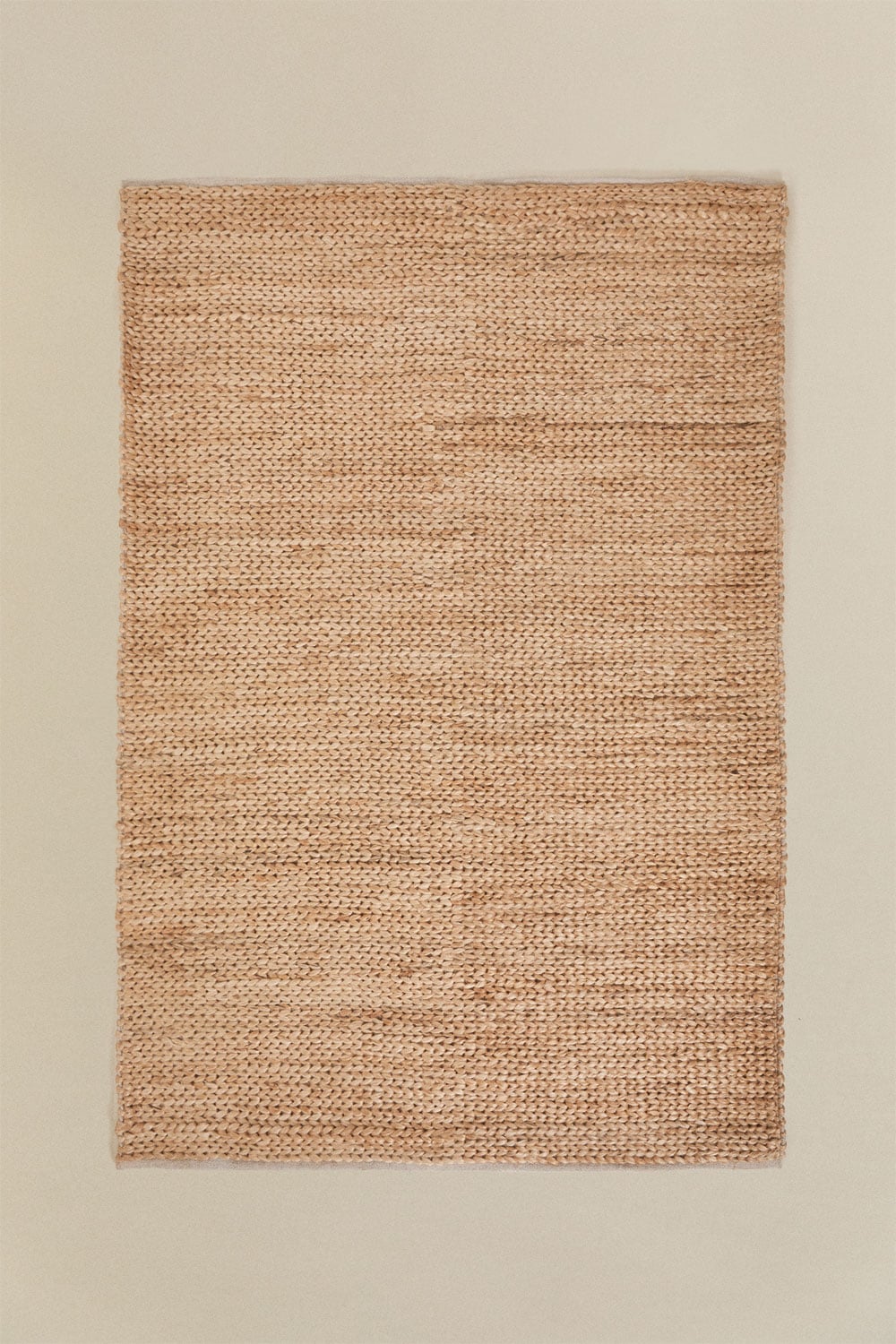 Rectangular rug in jute and cotton Nathaniel, gallery image 1