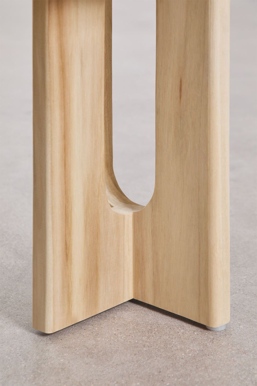 100 cm bench in teak wood Tessalit, gallery image 4