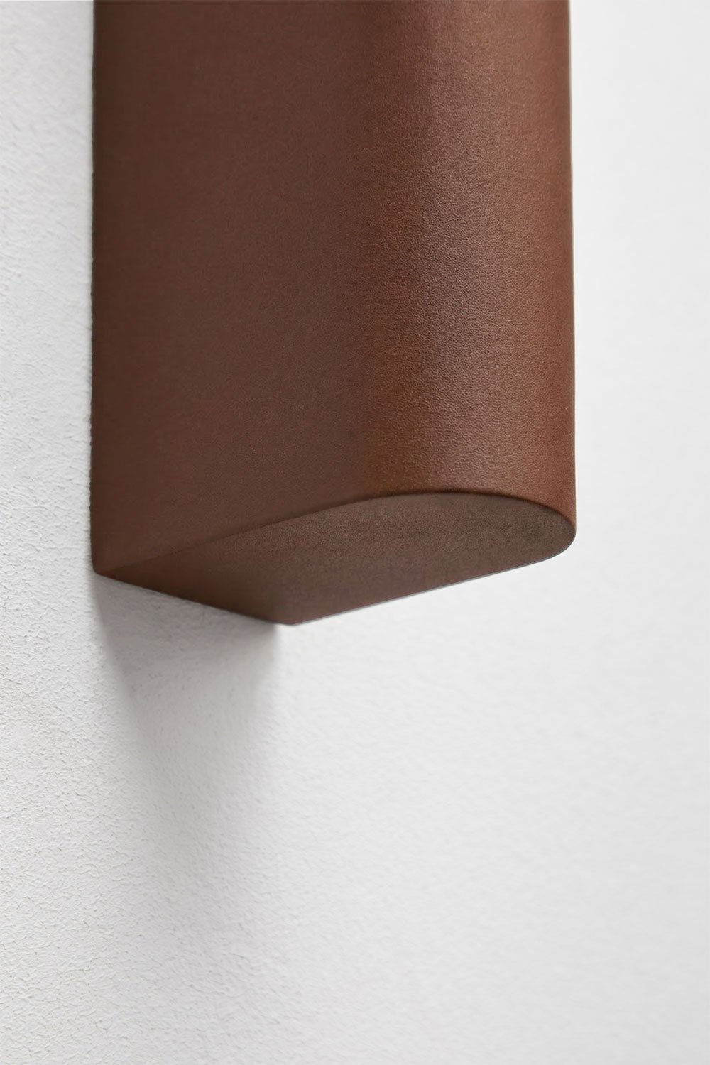 Outdoor wall sconce with crystal ball in aluminum Irvine, gallery image 5