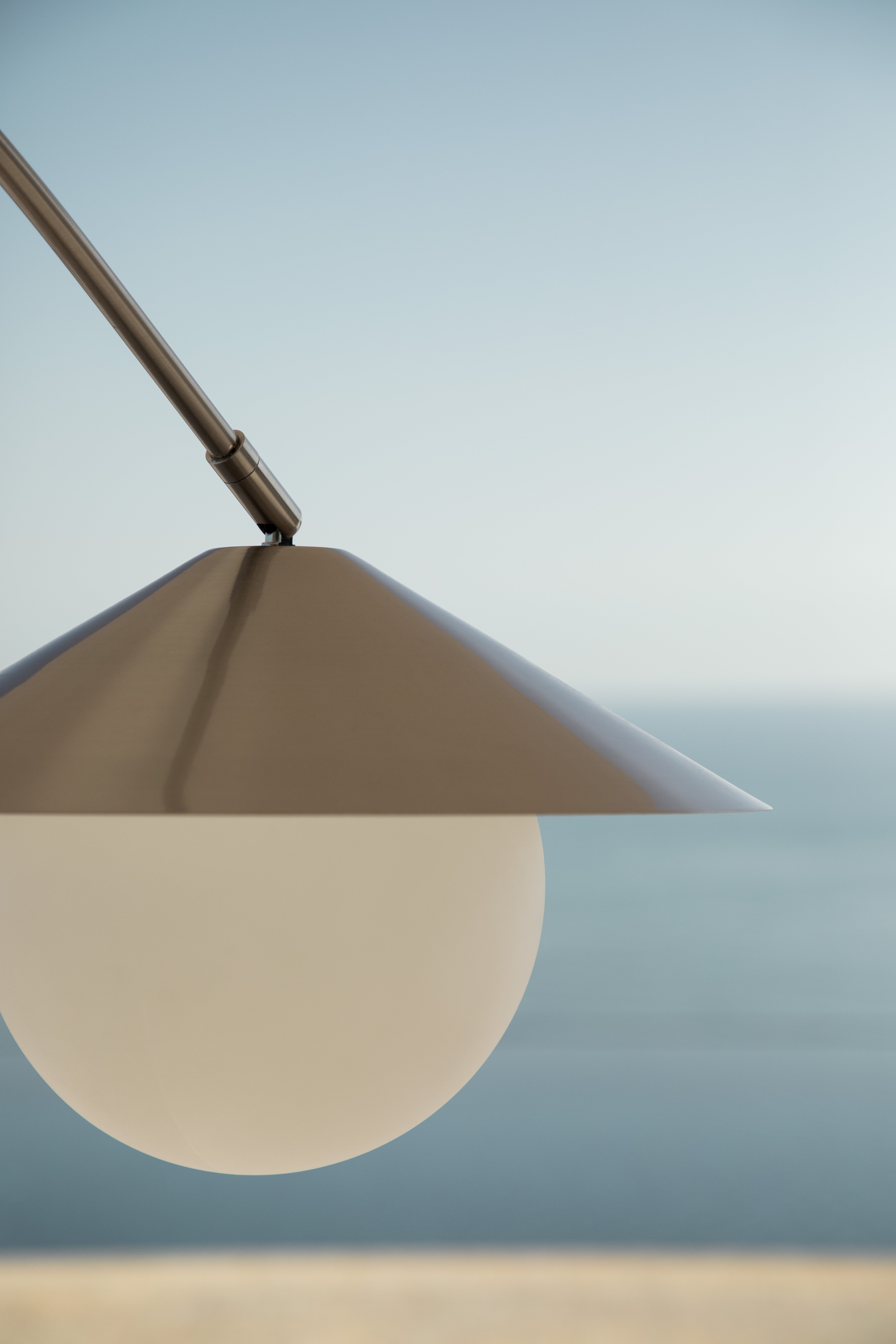 Orvina outdoor iron floor lamp, gallery image 3