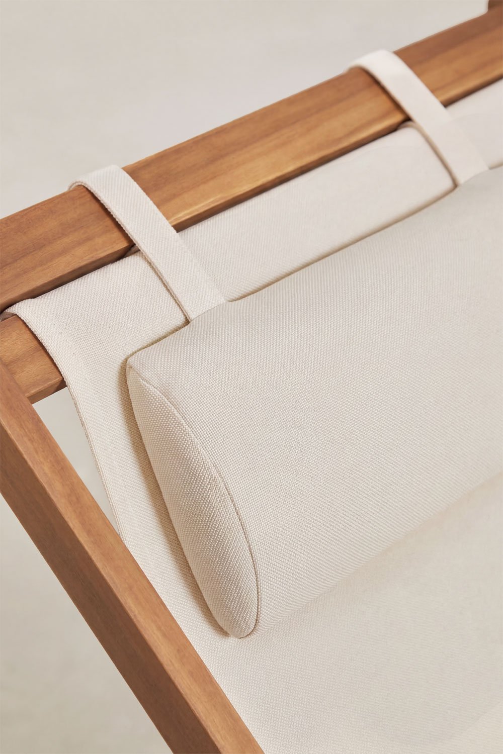 Folding hammock with cushion in Kardis wood, gallery image 4