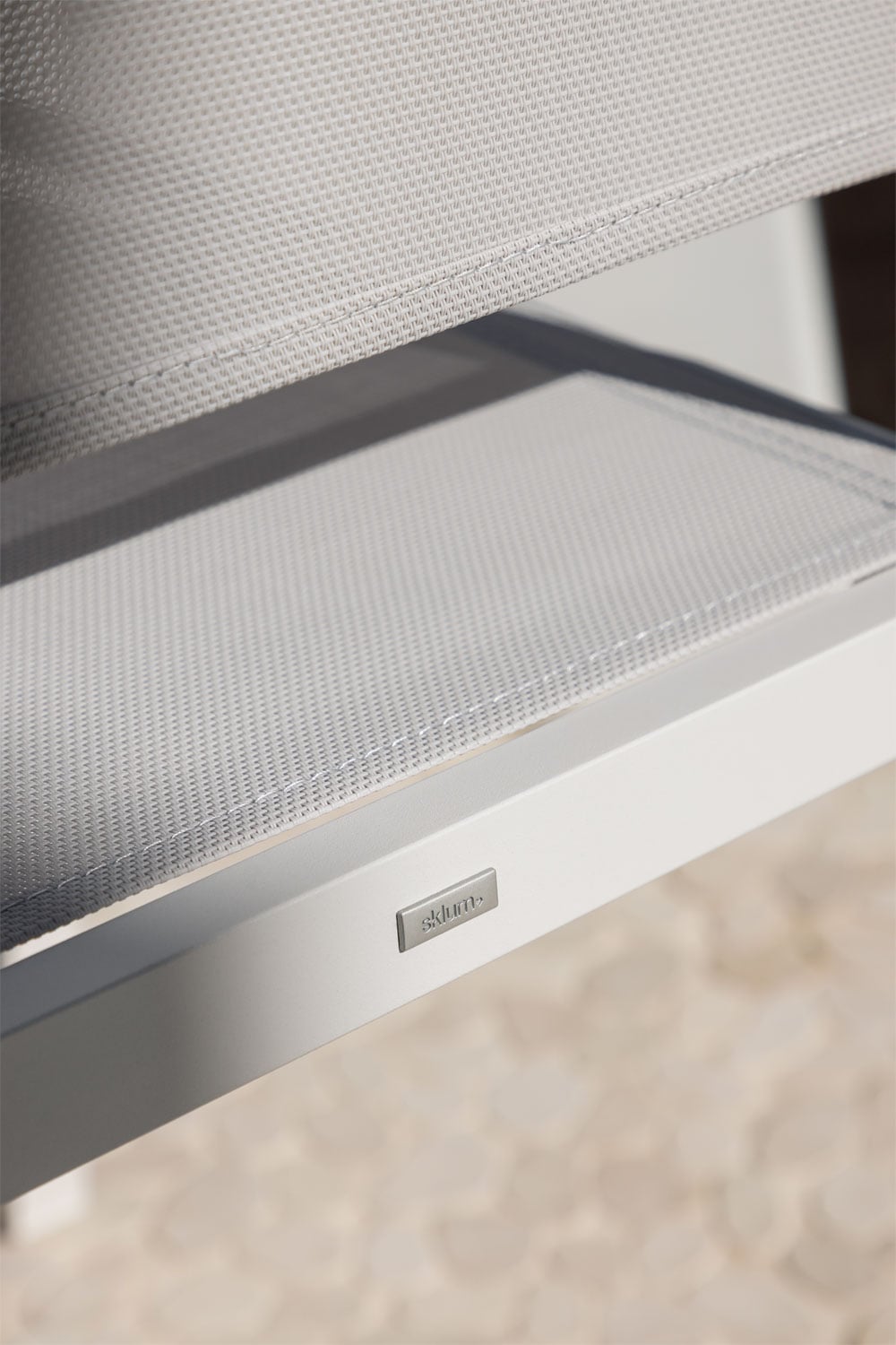 Archer stackable aluminum garden chair, gallery image 2