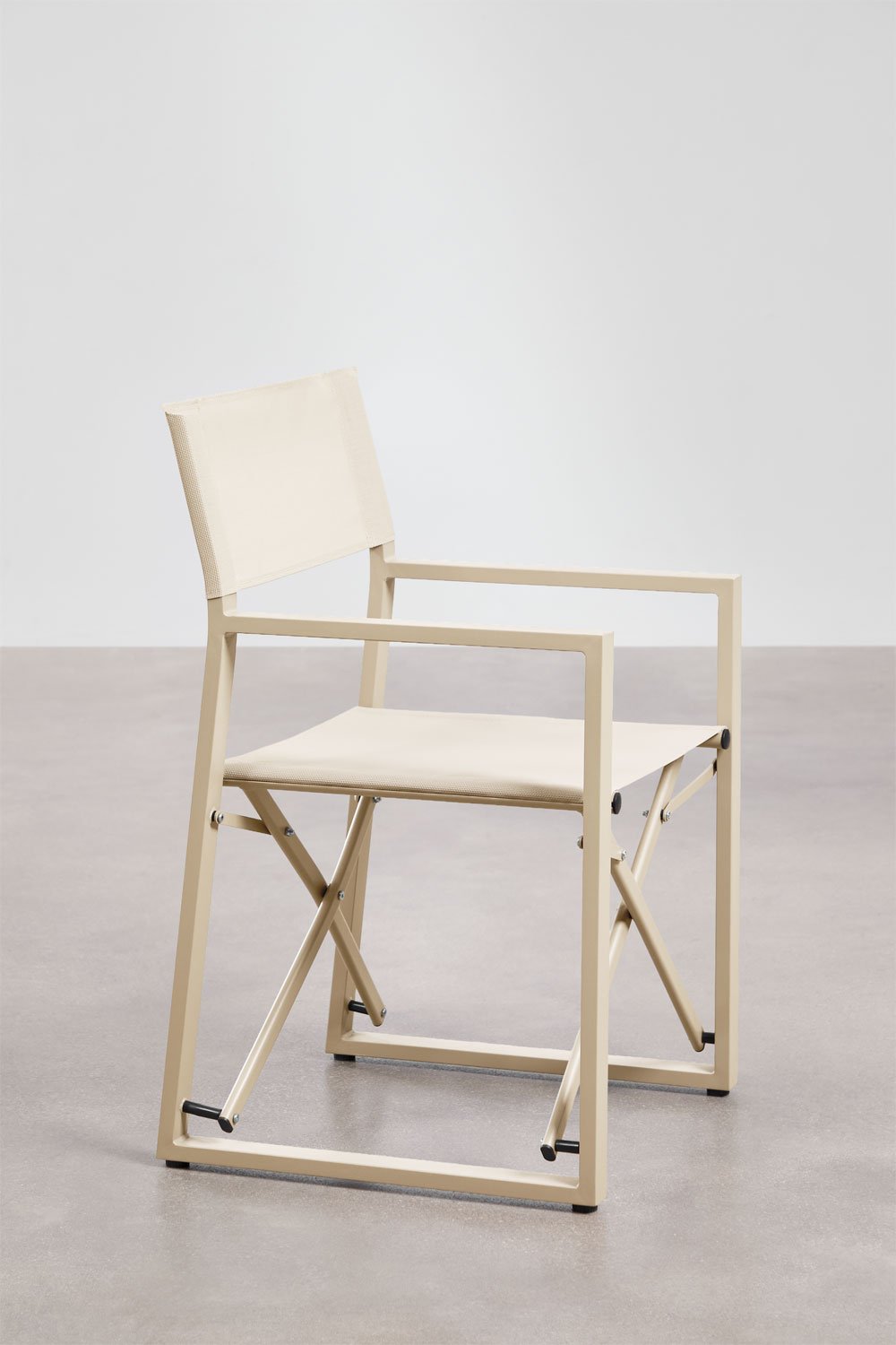 Antoliana steel folding garden director's chair, gallery image 4