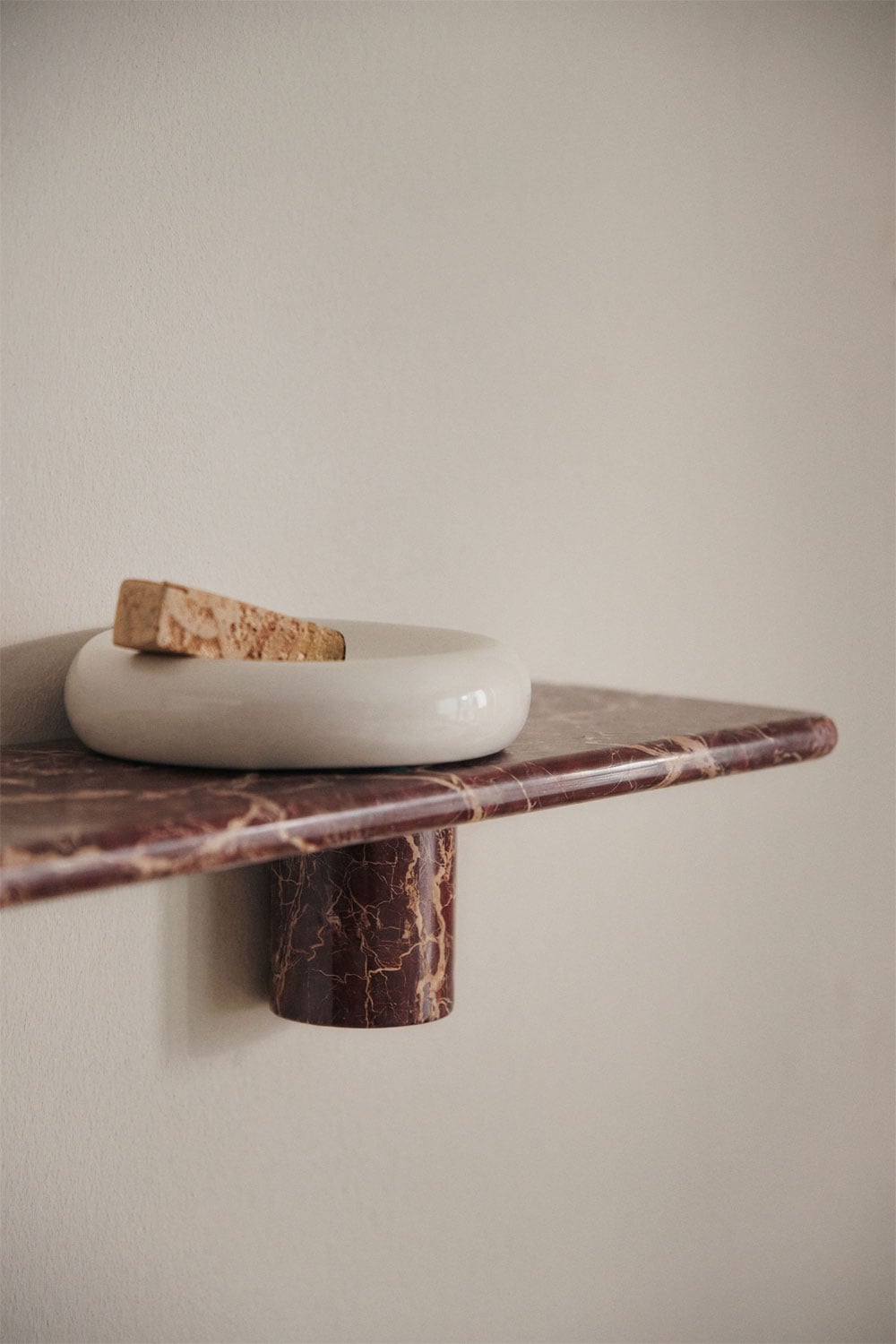 Uganda marble 60x15 wall shelf, gallery image 2