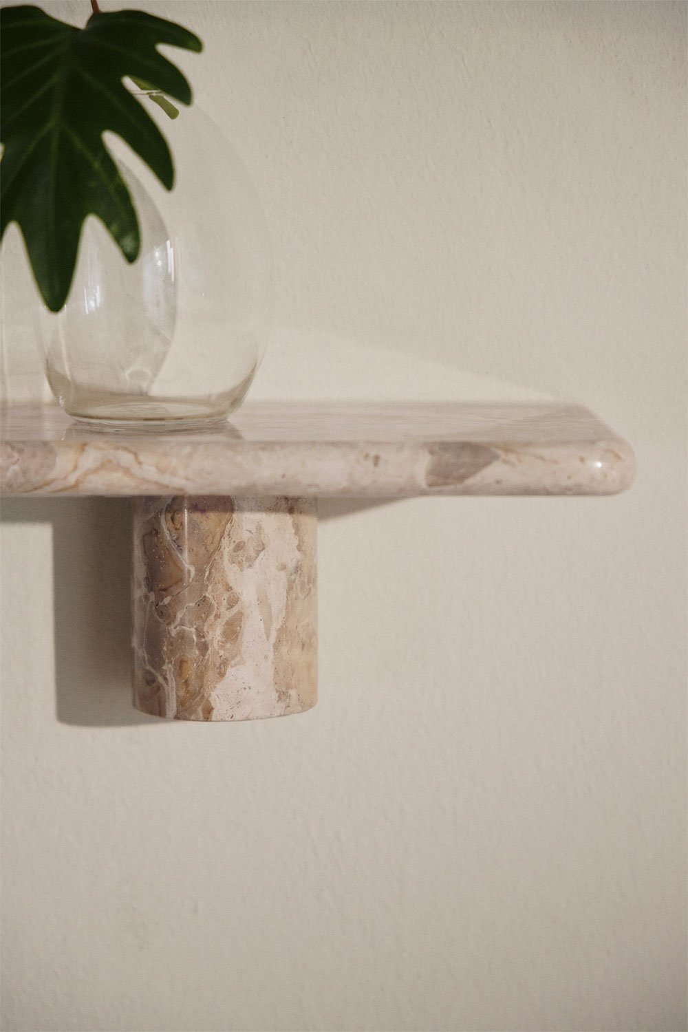 Uganda marble 60x15 wall shelf, gallery image 2