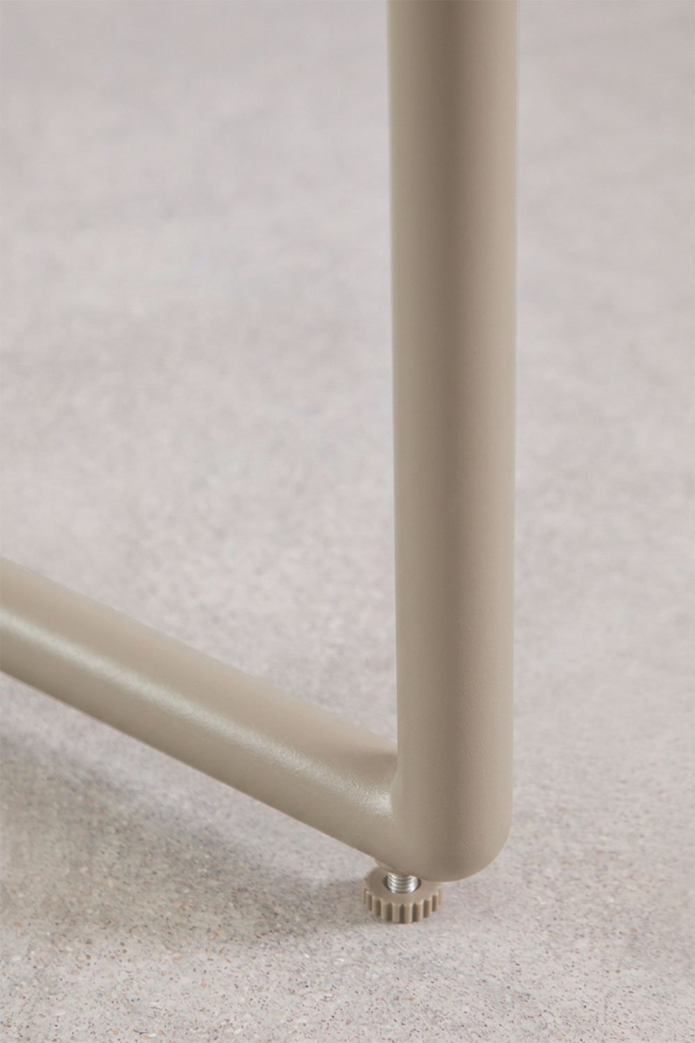 Rectangular garden table 185x85 cm in Melida steel, gallery image 7