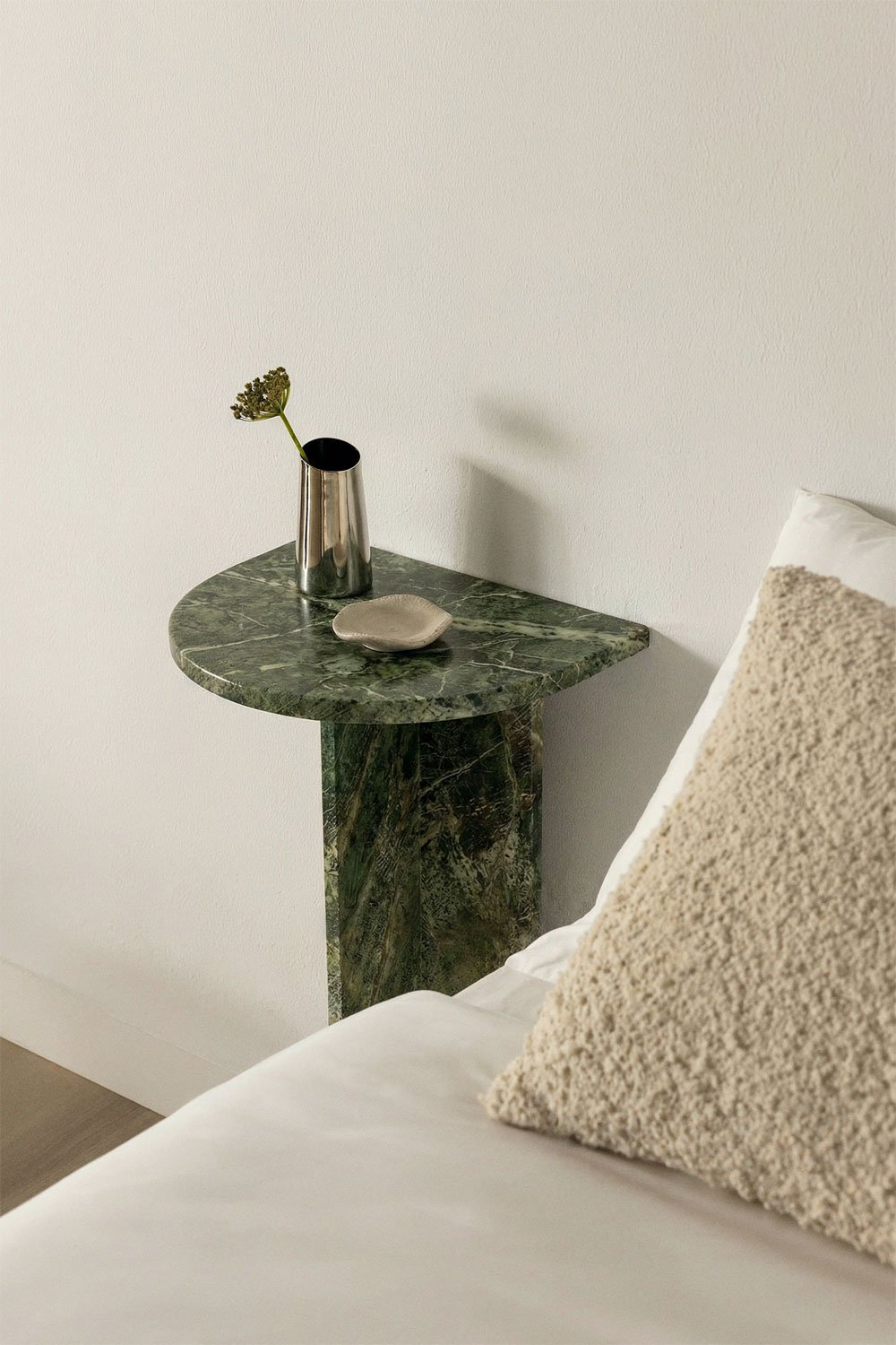 Corwel natural stone nightstand, gallery image 1
