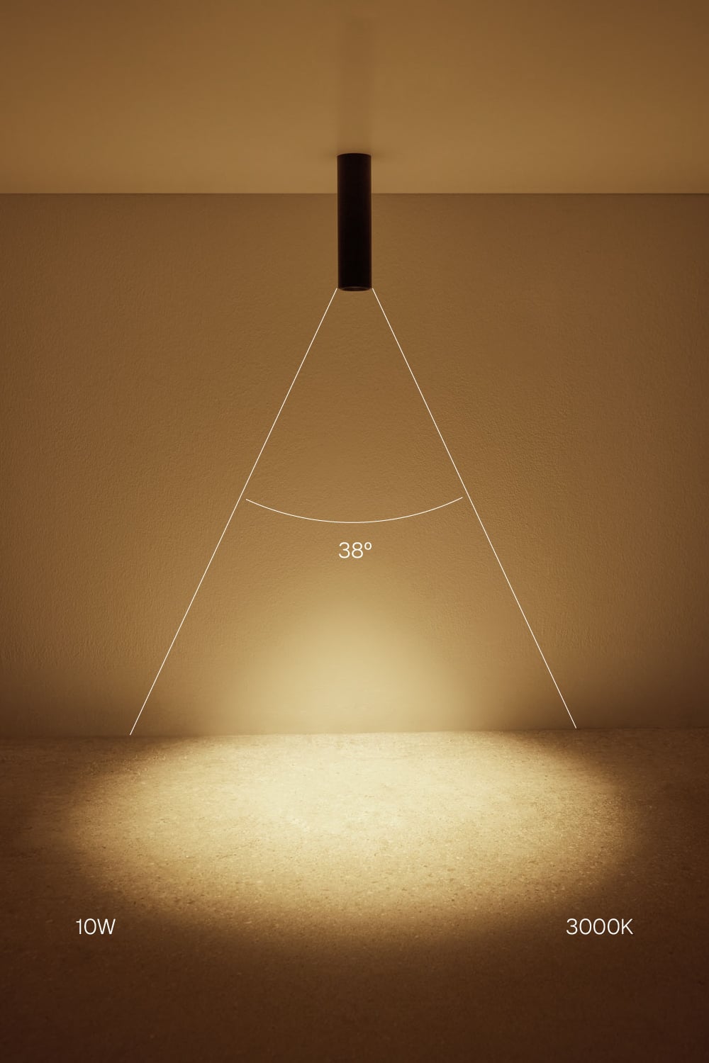 Round surface-mounted LED ceiling light in aluminum Luisiana, imagen de galeria 3