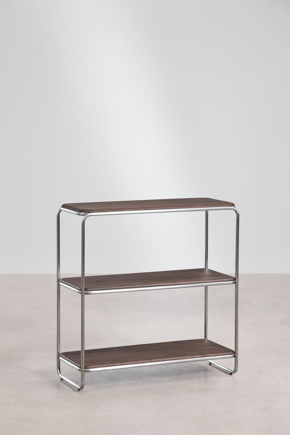 Acacia wood and stainless steel shelving Altrex, gallery image 1