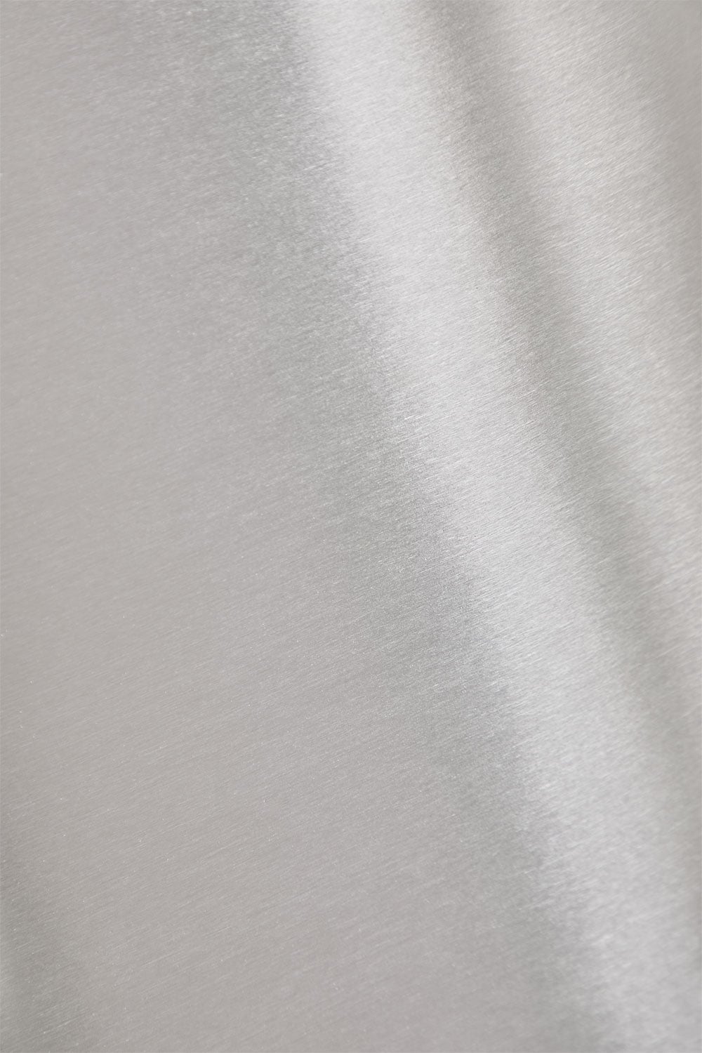 Oval bedside table 50x35 cm in stainless steel Luena, gallery image 7