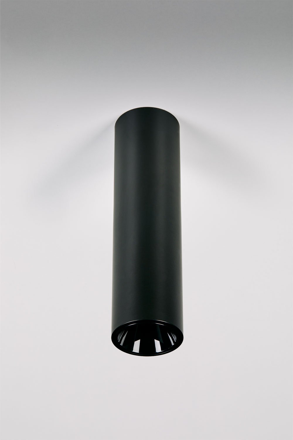 Round Ø4 cm surface-mounted LED ceiling light in aluminum Luisiana, imagen de galeria 1