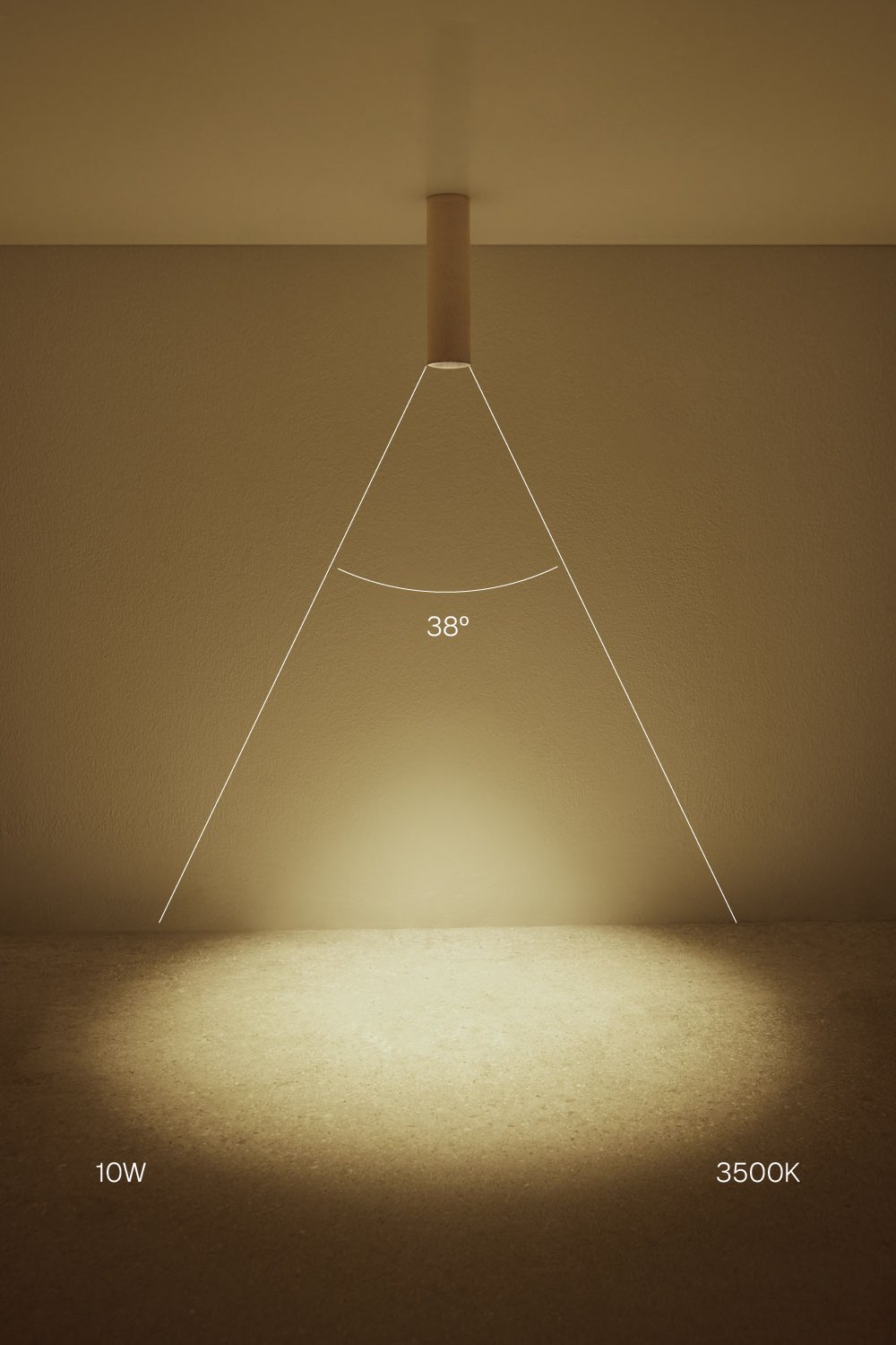 Round Ø7.2 cm surface-mounted LED ceiling light in Luisiana aluminum, imagen de galeria 2