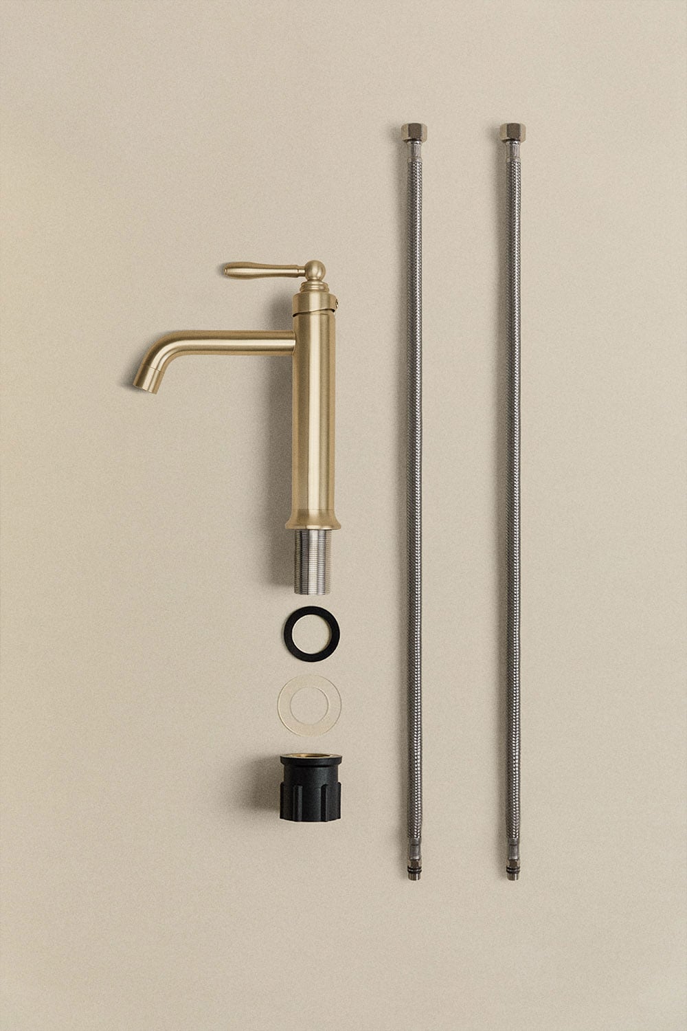 Alejandra brass basin faucet, gallery image 5