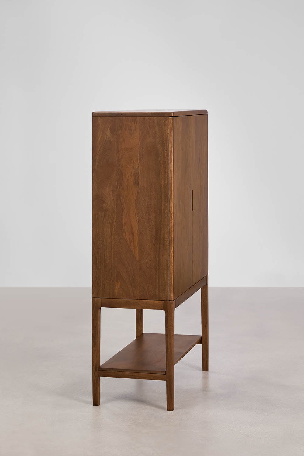 Tall sideboard 90x45 cm in Kenscoff mango wood, gallery image 2