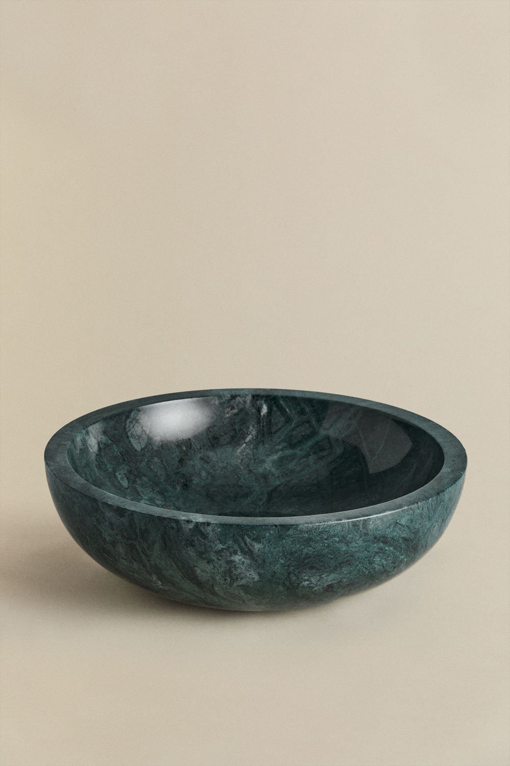 Round washbasin Ø40 cm in Eskel natural stone, gallery image 1