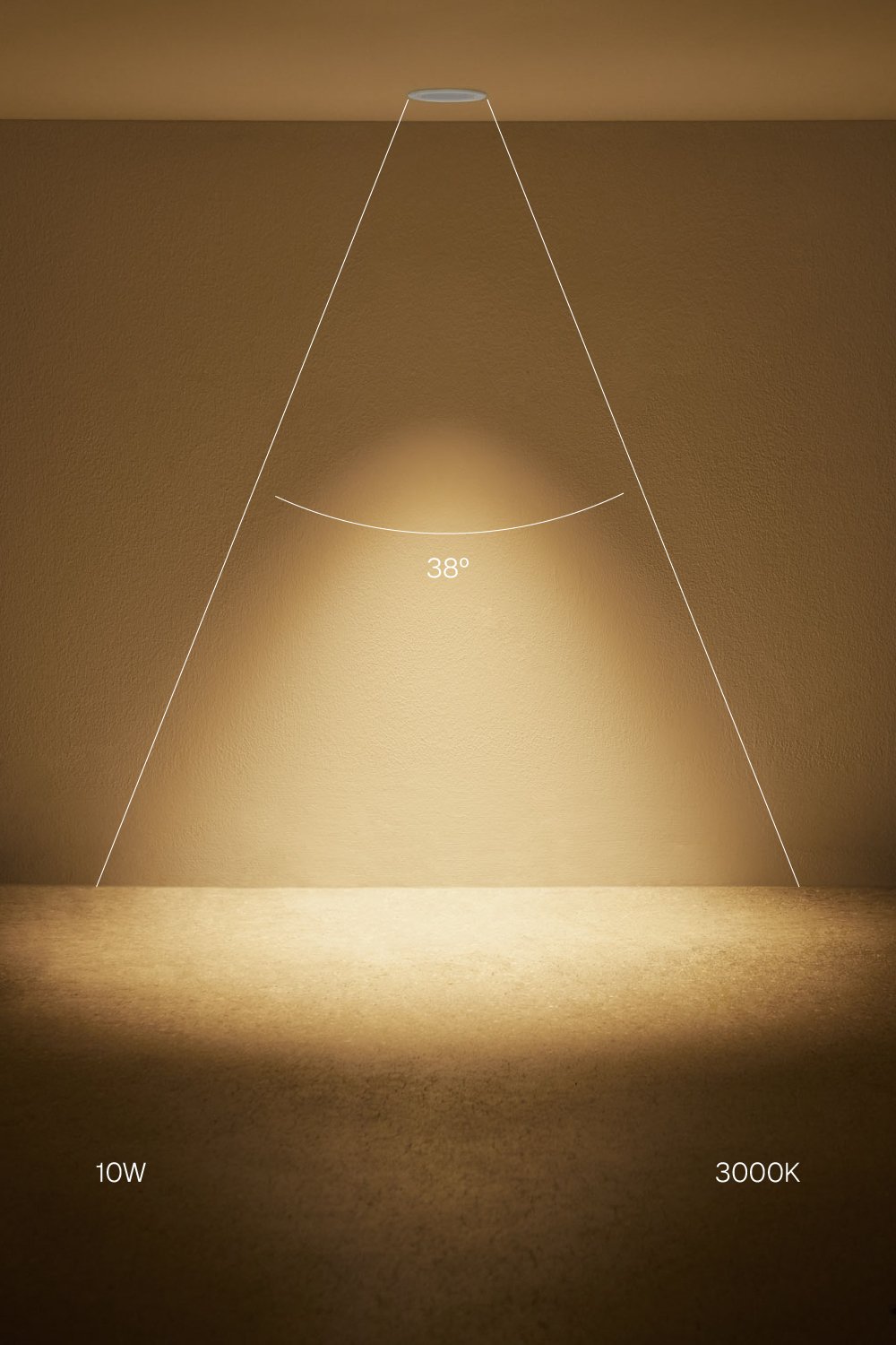 Pack of 3 round Ø6.8 cm trimless recessed LED downlights for outdoor use in aluminum Luisiana, imagen de galeria 2