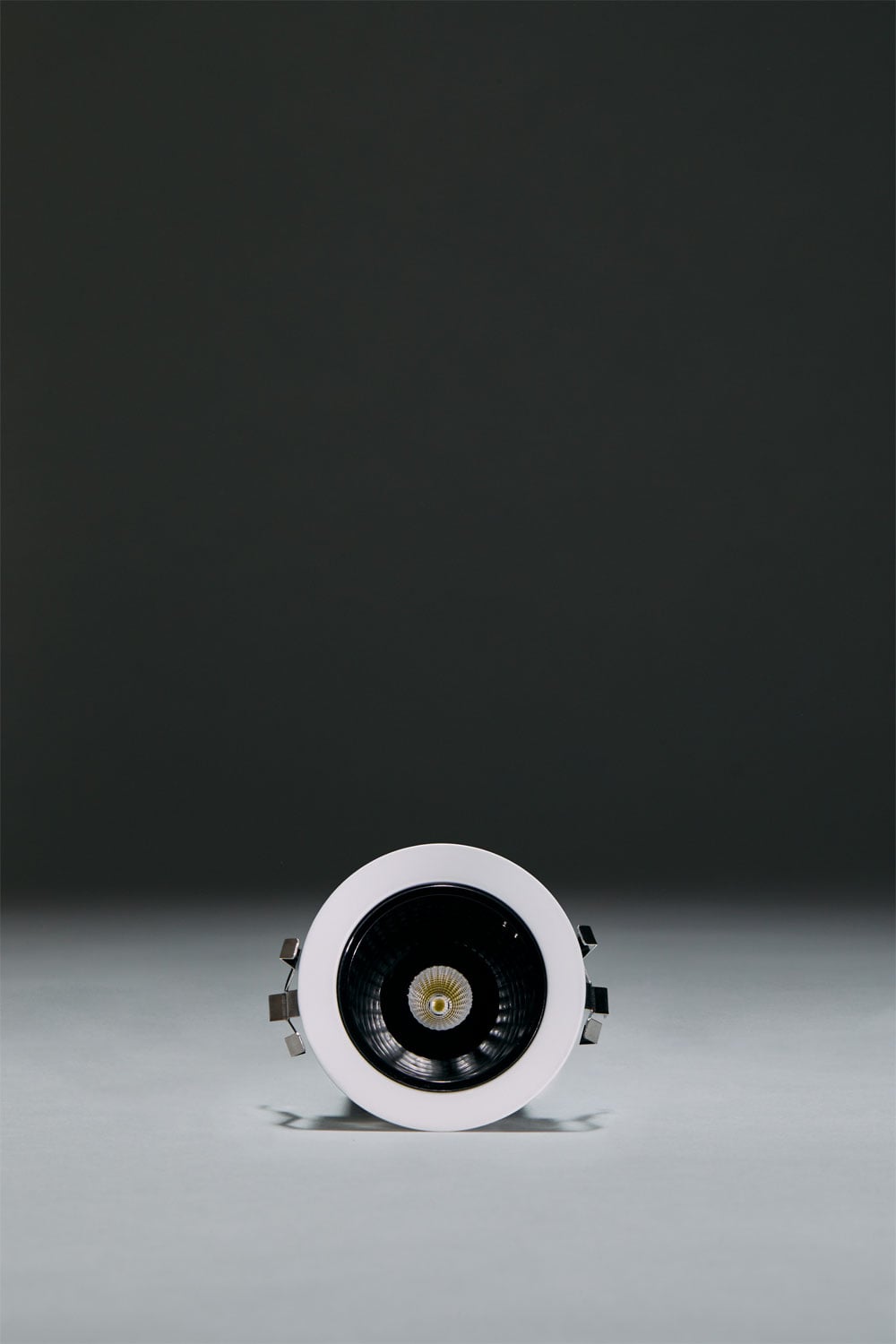 3-pack of recessed LED downlights with round frames Ø5 cm for outdoor use in aluminum Luisiana, imagen de galeria 5