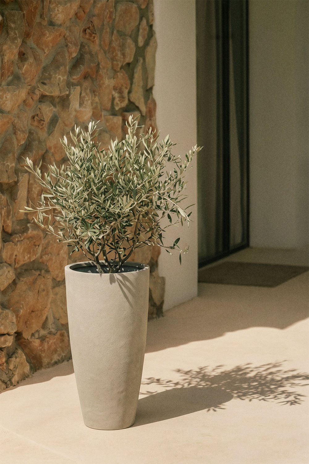Paige outdoor cement planter, gallery image 1