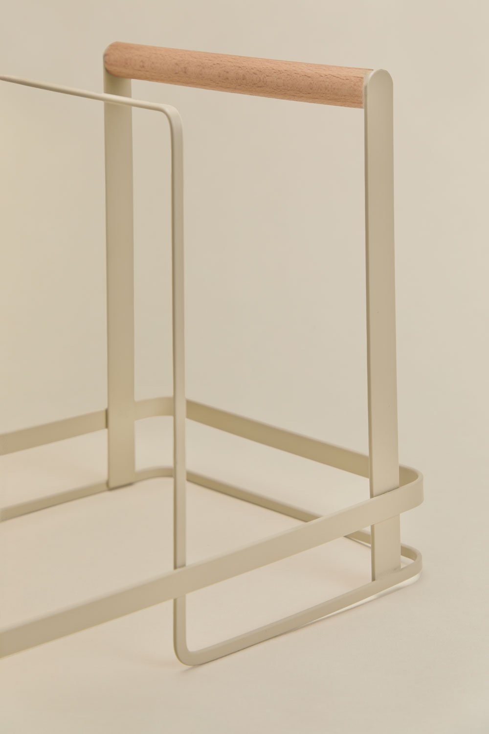 Celine iron and rubberwood pan organizer, gallery image 4