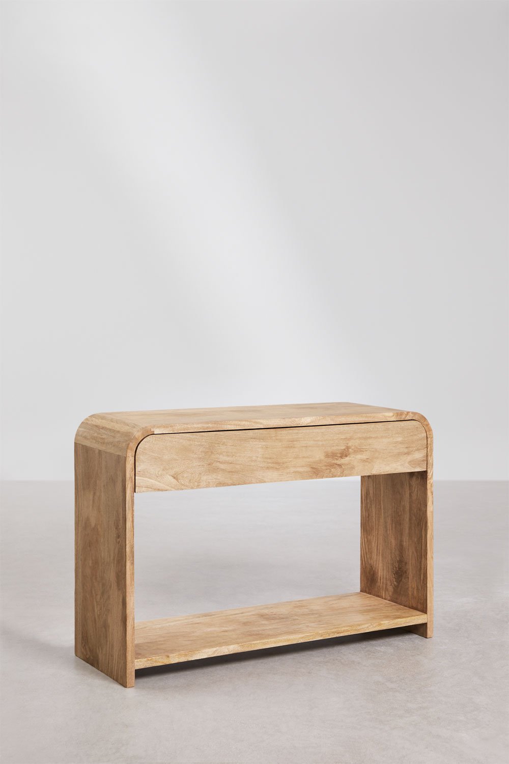 Shelby mango wood and MDF hallway console table, gallery image 3