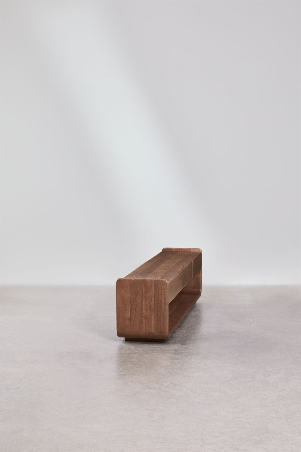 TV Stand 180x40 cm in dark acacia wood Tinsley, gallery image 2