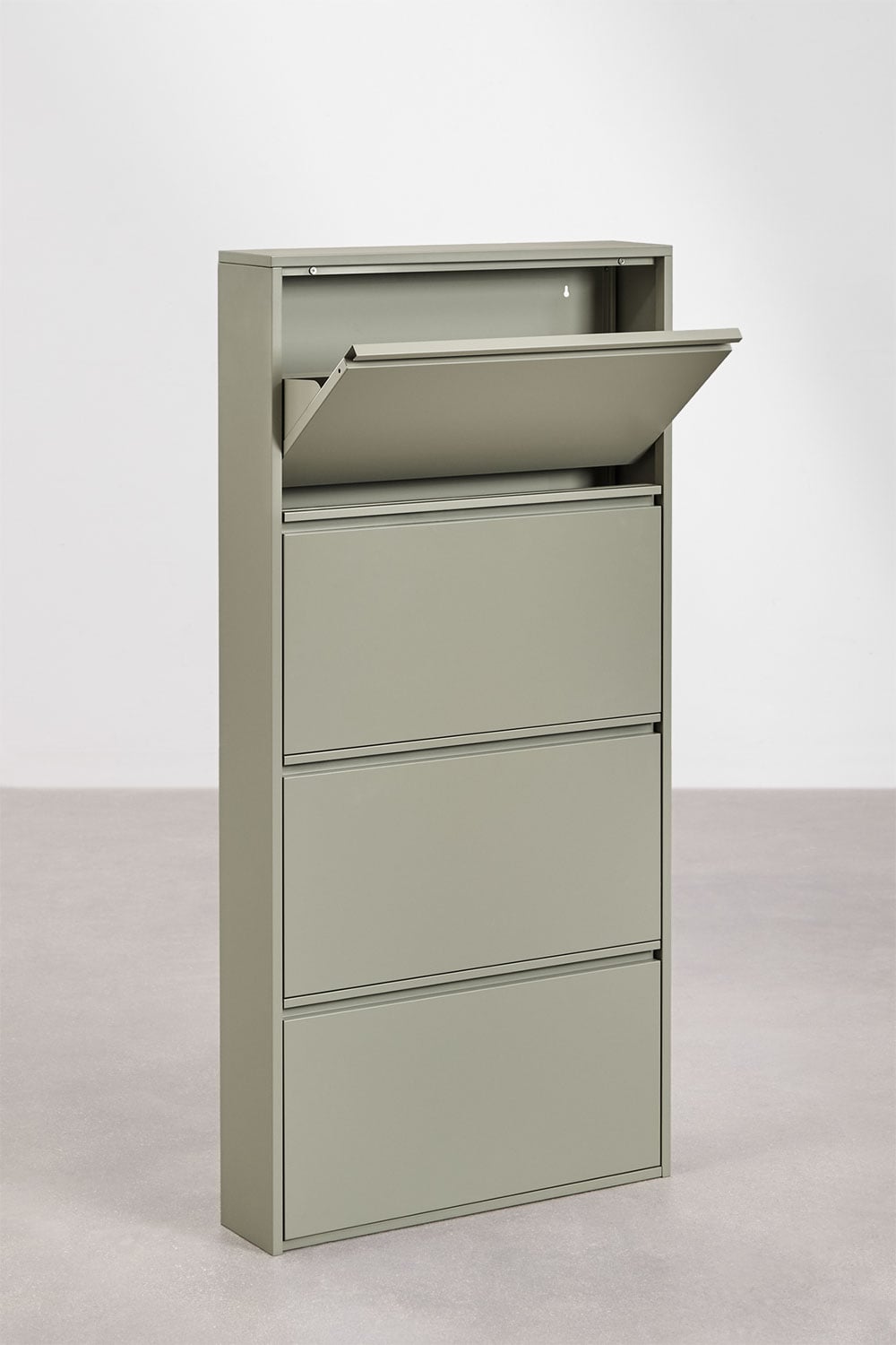 Logan steel shoe cabinet, gallery image 4