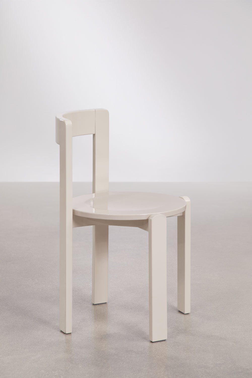 Noreli oak wood dining chair, gallery image 2