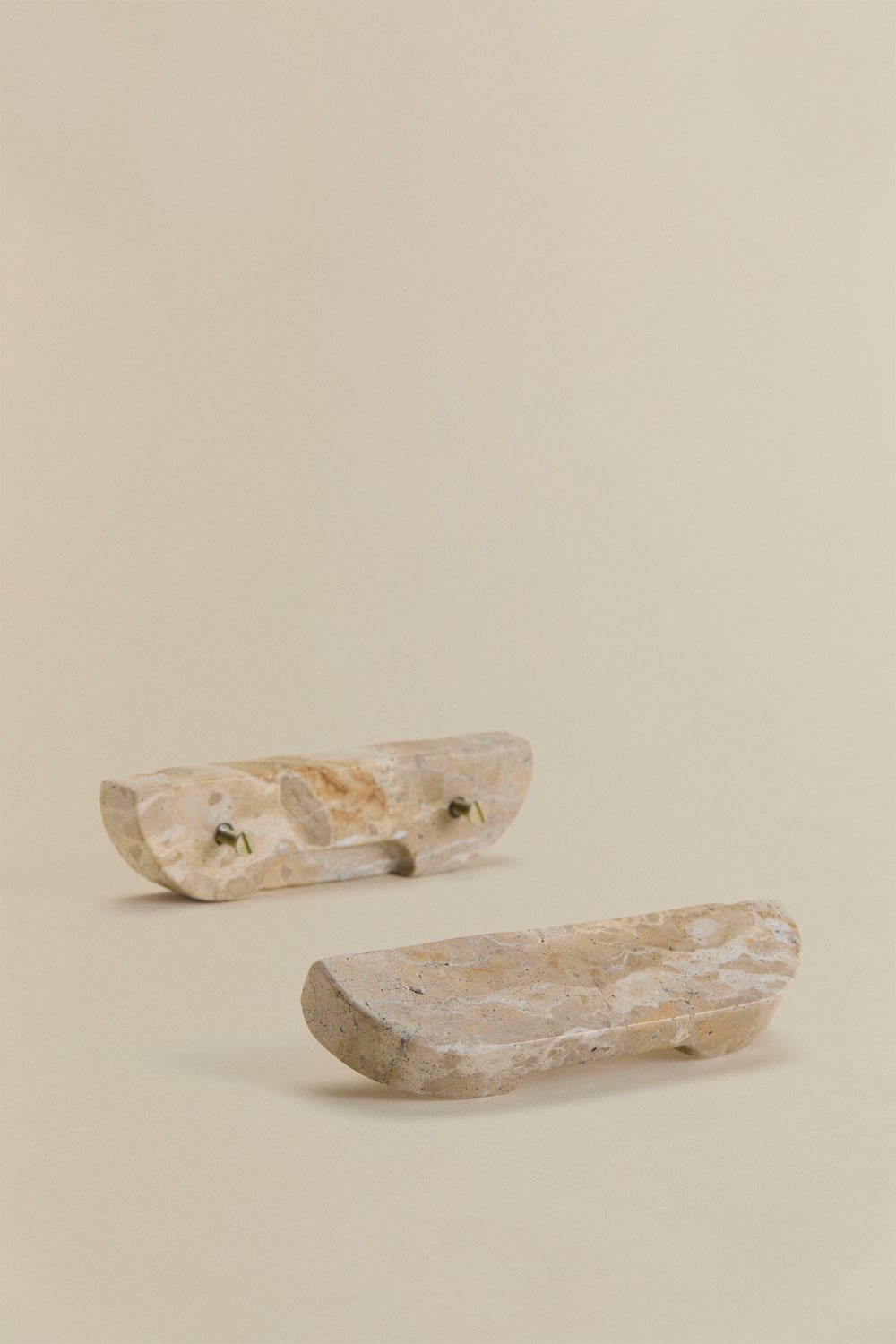 Pack of 2 natural stone handles Tinesla, gallery image 1