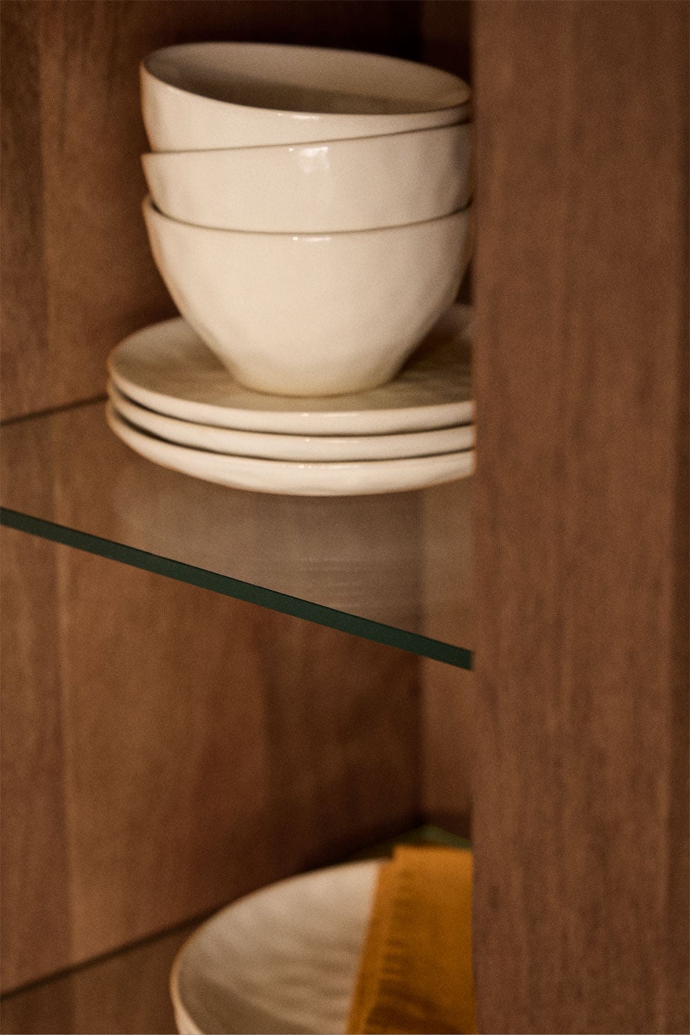 Tall sideboard 90x45 cm in Kenscoff mango wood, gallery image 2